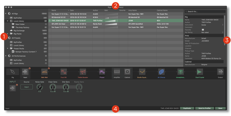 Rig Manager screenshot