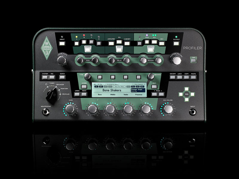 KEMPER PROFILER PowerHead™, top view