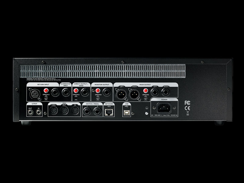 KEMPER PROFILER Rack™, back view